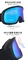 Esquí Google PC Espejo Lente de imán sin borde de reemplazo Gran cilindrico puede bloquear gafas de nieve UV proveedor