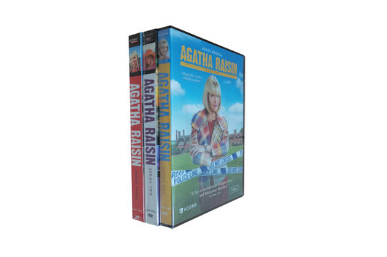 China Película de encargo de América de los sistemas de la caja del DVD la serie completa Agatha Raisin Season 1-3 proveedor