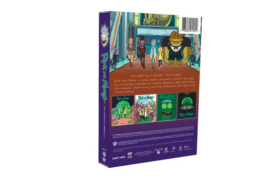 China Película de encargo de América de los sistemas de la caja del DVD la serie completa Rick y Morty Season 1-4 proveedor