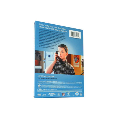 China Película de encargo de América de los sistemas de la caja del DVD la estación joven 3 de Sheldon de la serie completa proveedor
