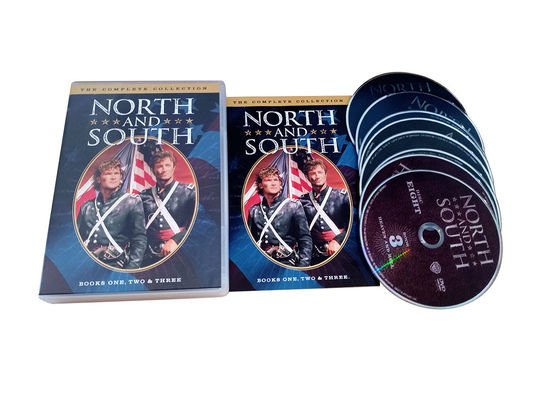 China Película de encargo de América de los sistemas de la caja del DVD el norte y sur 1-3 de la serie completa proveedor