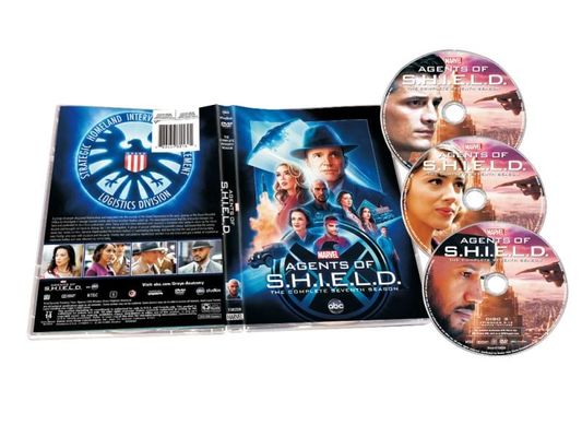 China Película de encargo de América de los sistemas de la caja del DVD los agentes de la serie completa de S.H.I.E.L.D. Season 7 proveedor