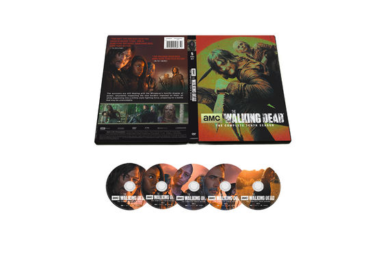 China Película de encargo de América de los sistemas de la caja del DVD la estación 10 de The Walking Dead de la serie completa proveedor