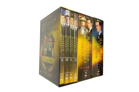 China La película de encargo de América de los sistemas de la caja del DVD los misterios de Murdoch de la serie completa sazona 1-12 proveedor