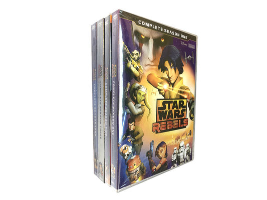 China Película de encargo de América de los sistemas de la caja del DVD los rebeldes 1-4 de Star Wars de la serie completa proveedor