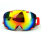 Gafas de esquí con protección UV y cobertura completa de la cara con doble lente de espejo PC proveedor