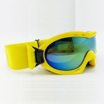 Gafas de esquí con lente anti niebla HD y protección UV400 para esquí en nieve, para niños marco TPU PC doble espejo proveedor