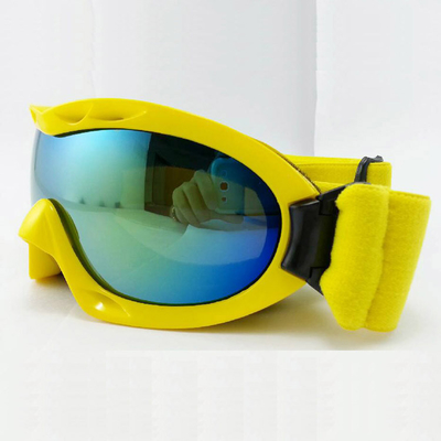 Gafas de esquí con lente anti niebla HD y protección UV400 para esquí en nieve, para niños marco TPU PC doble espejo proveedor