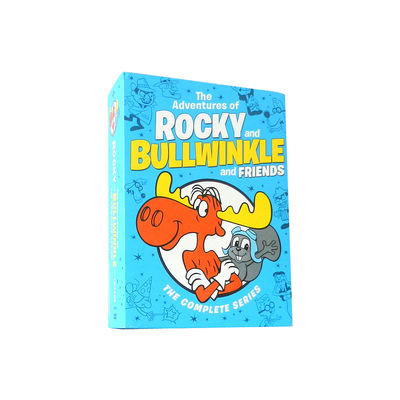 Película de encargo de América de los sistemas de la caja del DVD la serie completa las aventuras de Rocky y Bullwinkle y amigos: El completo proveedor