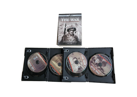 La película de encargo de América de los sistemas de la caja del DVD la serie completa KEN BURNS FILMA la GUERRA proveedor