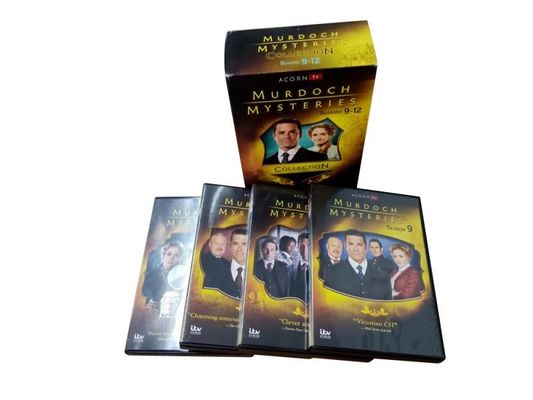 La película de encargo de América de los sistemas de la caja del DVD los misterios de Murdoch de la serie completa sazona 9-12 proveedor