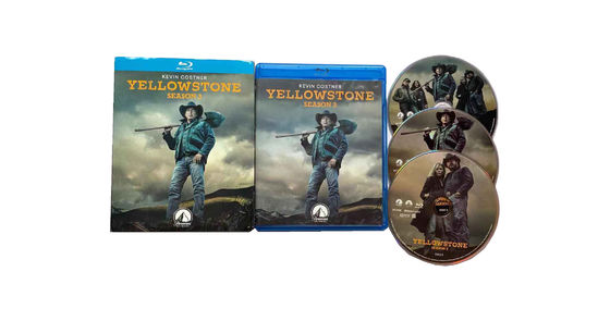 Película de encargo de América de los sistemas de la caja del DVD la estación 3 de Yellowstone de la serie completa proveedor