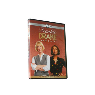 Película de encargo de América de los sistemas de la caja del DVD la serie completa Frankie Drake Mysteries Season 3 proveedor