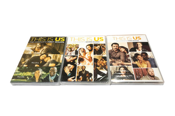 La película de encargo de América de los sistemas de la caja del DVD la serie completa esto es nosotros la estación 1-3 proveedor