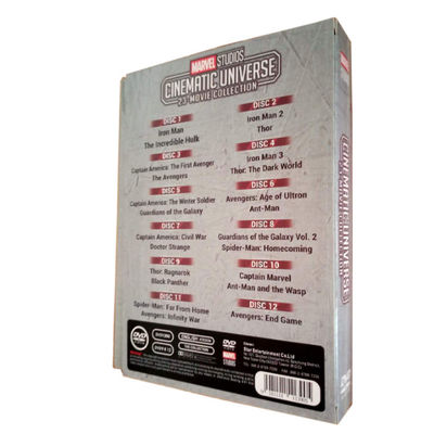 Película de encargo de América de los sistemas de la caja del DVD los ESTUDIOS de la MARAVILLA de la serie completa proveedor