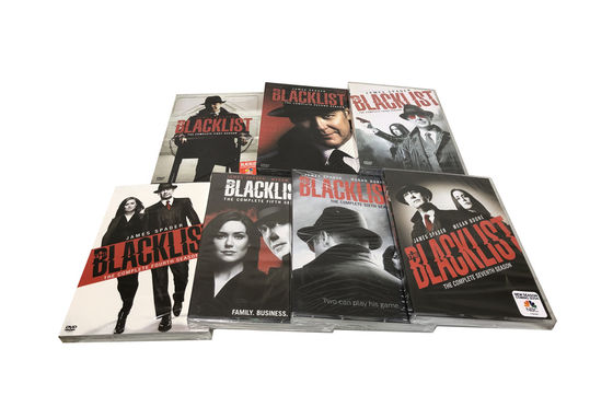 Película de encargo de América de los sistemas de la caja del DVD la serie completa la estación 1-7 de la lista negra proveedor