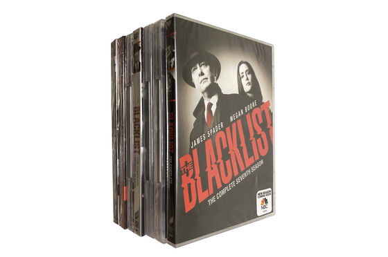 Película de encargo de América de los sistemas de la caja del DVD la serie completa la estación 1-7 de la lista negra proveedor