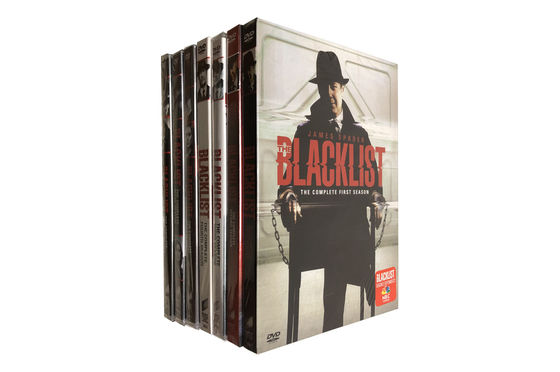 Película de encargo de América de los sistemas de la caja del DVD la serie completa la estación 1-7 de la lista negra proveedor