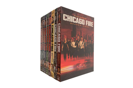 Película de encargo de América de los sistemas de la caja del DVD la estación 1-8 del fuego de Chicago de la serie completa proveedor