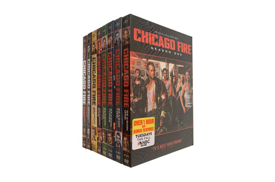 Película de encargo de América de los sistemas de la caja del DVD la estación 1-8 del fuego de Chicago de la serie completa proveedor