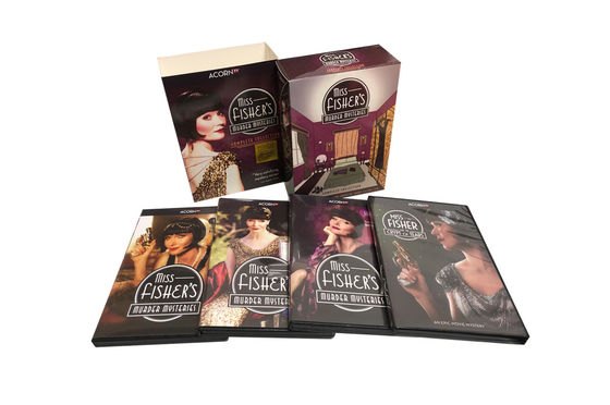 De encargo película de América de los sistemas de la caja del DVD la colección completa de los misteriosos asesinatos de Srta. Fisher de la serie completa proveedor