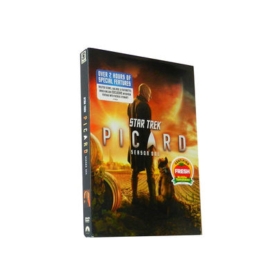 Película de encargo de América de los sistemas de la caja del DVD la estación 1 de Star Trek Picard de la serie completa proveedor