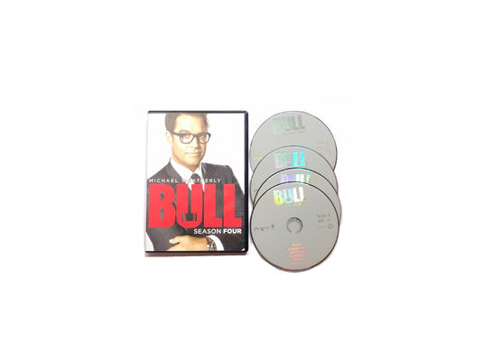 Película de encargo de América de los sistemas de la caja del DVD la serie completa Bull Season4 proveedor