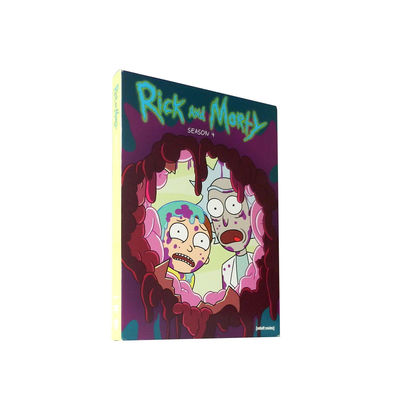 Película de encargo de América de los sistemas de la caja del DVD la serie completa Rick y Morty Season 4 proveedor