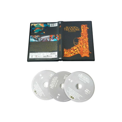 Película de encargo de América de los sistemas de la caja del DVD la sangre de la serie completa y la estación 1 del tesoro proveedor