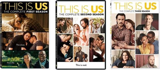 La película de encargo de América de los sistemas de la caja del DVD la serie completa esto es nosotros la estación 1-3 proveedor