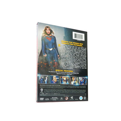 Película de encargo de América de los sistemas de la caja del DVD la estación 5 de Supergirl de la serie completa proveedor