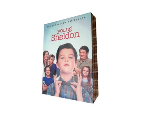 Película de encargo de América de los sistemas de la caja del DVD la estación joven 1-3 de Sheldon de la serie completa proveedor