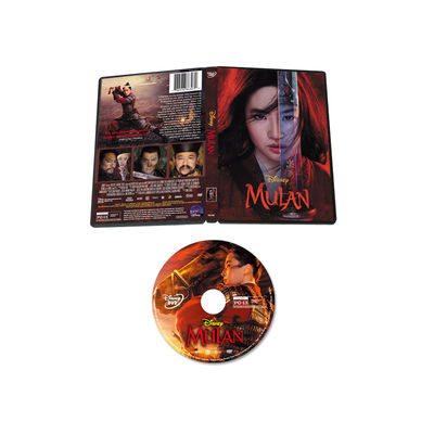 Película de encargo de América de los sistemas de la caja del DVD el disco de la película 1 de Mulan Disney de la serie completa proveedor