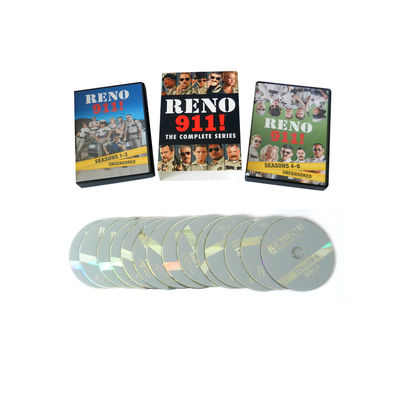 Película de encargo de América de los sistemas de la caja del DVD la estación 1-6 de RENO 911 de la serie completa proveedor