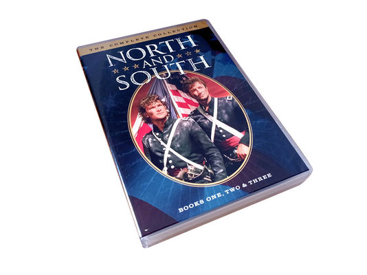 Película de encargo de América de los sistemas de la caja del DVD el norte y sur 1-3 de la serie completa proveedor