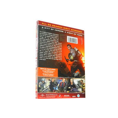 Película de encargo de América de los sistemas de la caja del DVD la estación 8 del fuego de Chicago de la serie completa proveedor