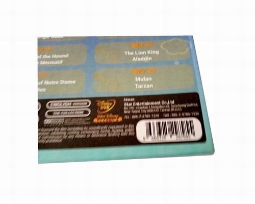 Película de encargo de América de los sistemas de la caja del DVD la colección 12DVD de la animación de Disney de la serie completa proveedor