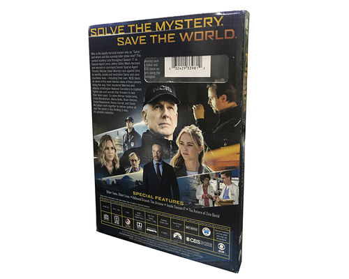 Película de encargo de América de los sistemas de la caja del DVD la serie completa NCIS: Estación investigador criminal naval 17 del servicio proveedor