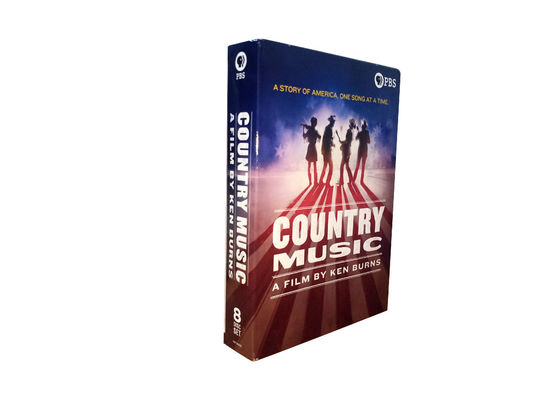 Película de encargo de América de los sistemas de la caja del DVD la música country de la serie completa proveedor