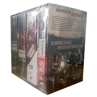 La película de encargo de América de los sistemas de la caja del DVD el criminal de la serie completa importa del disco Boxset de la serie completa 85 nuevo proveedor