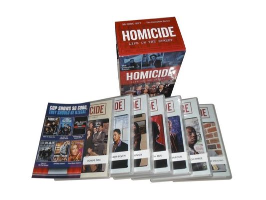 Película de encargo de América de los sistemas de la caja del DVD el homicidio de la serie completa: Vida en la calle la serie completa 35DVD proveedor