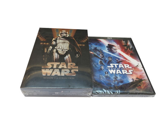 Película de encargo de América de los sistemas de la caja del DVD la serie completa Star Wars 1-9 proveedor