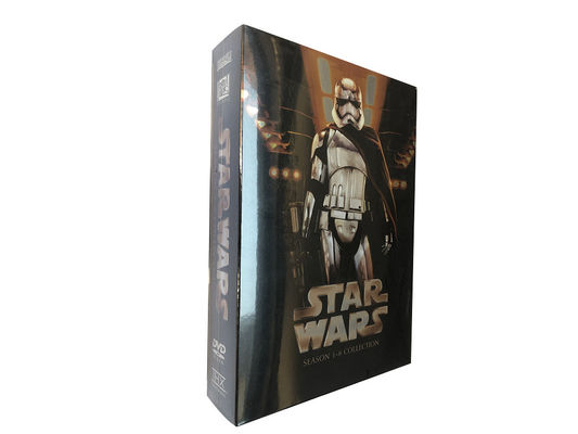 Película de encargo de América de los sistemas de la caja del DVD la serie completa Star Wars 1-9 proveedor