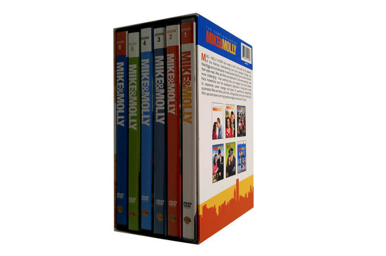 Película de encargo de América de los sistemas de la caja del DVD el &amp;amp de Mike de la serie completa; Molly 1-6 proveedor