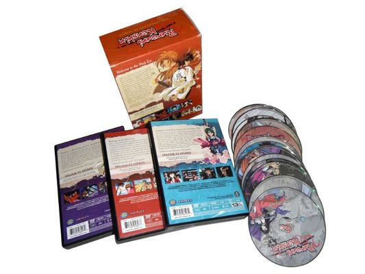 Película de encargo de América de los sistemas de la caja del DVD la serie completa Rurouni Kenshin proveedor