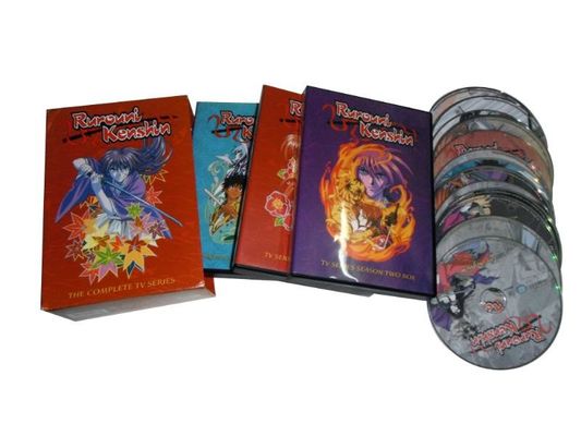 Película de encargo de América de los sistemas de la caja del DVD la serie completa Rurouni Kenshin proveedor