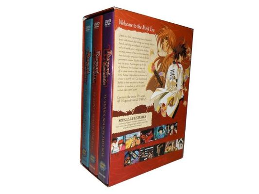 Película de encargo de América de los sistemas de la caja del DVD la serie completa Rurouni Kenshin proveedor