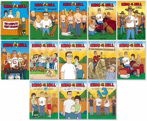 Película de encargo de América de los sistemas de la caja del DVD el rey de la serie completa de la estación 1-13 de la colina proveedor