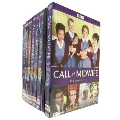 La película de encargo de América de los sistemas de la caja del DVD la serie completa llama a la partera Season 1-9 versión de los 26 E.E.U.U. del disco nueva proveedor