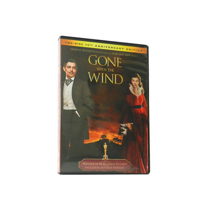 Película de encargo de América de los sistemas de la caja del DVD la serie completa ida con el viento proveedor